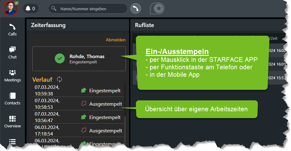 UI / Konfiguration