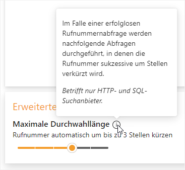 UI / Konfiguration
