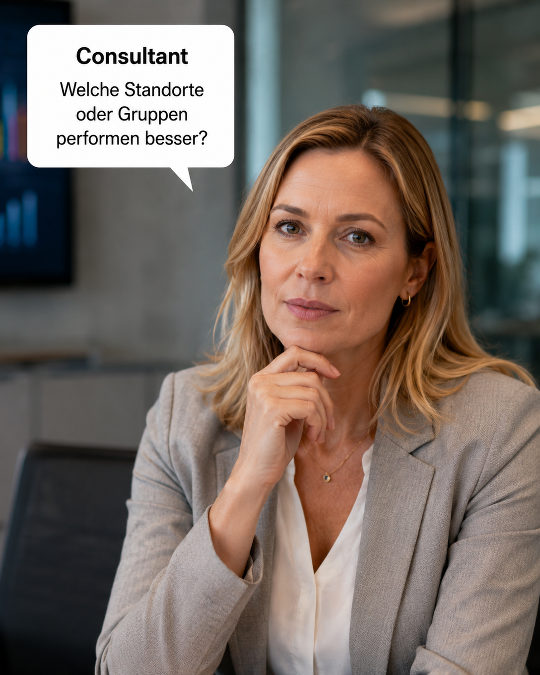 Consultant: Welche Standorte oder Gruppen performen besser?
